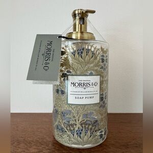 NWT William Morris & Co. Artichoke Hand Soap Dispenser Pump Timeless Classic